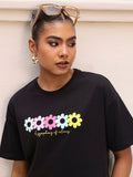 DressBerry Journey Of Passion Printed Boxy T-shirt