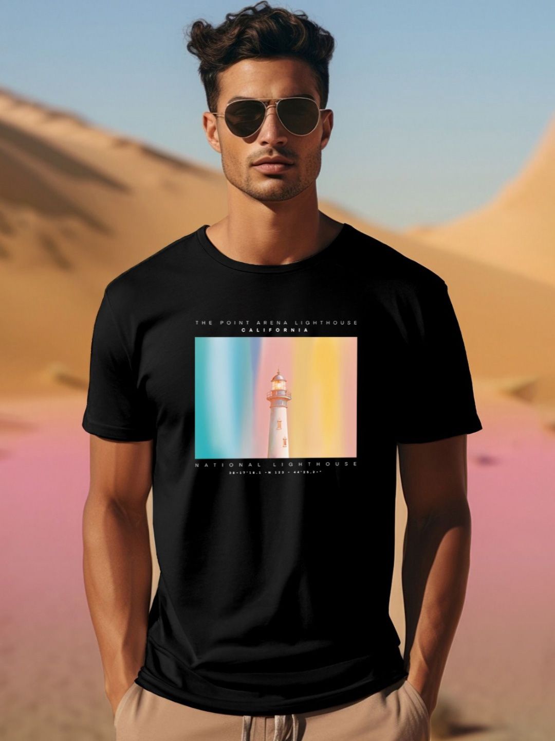 ADRO Men Printed T-shirt