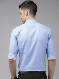 Park Avenue Textured Slim Fit Pure Cotton Formal Shirt