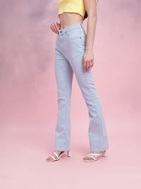 DressBerry Women Bootcut Mid-Rise Stretchable Jeans