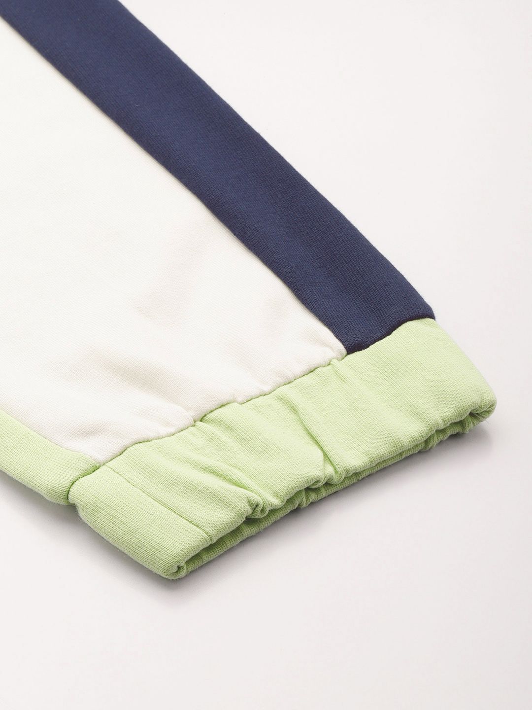 Being Human Men Knitted Striped Pure Cotton Joggers