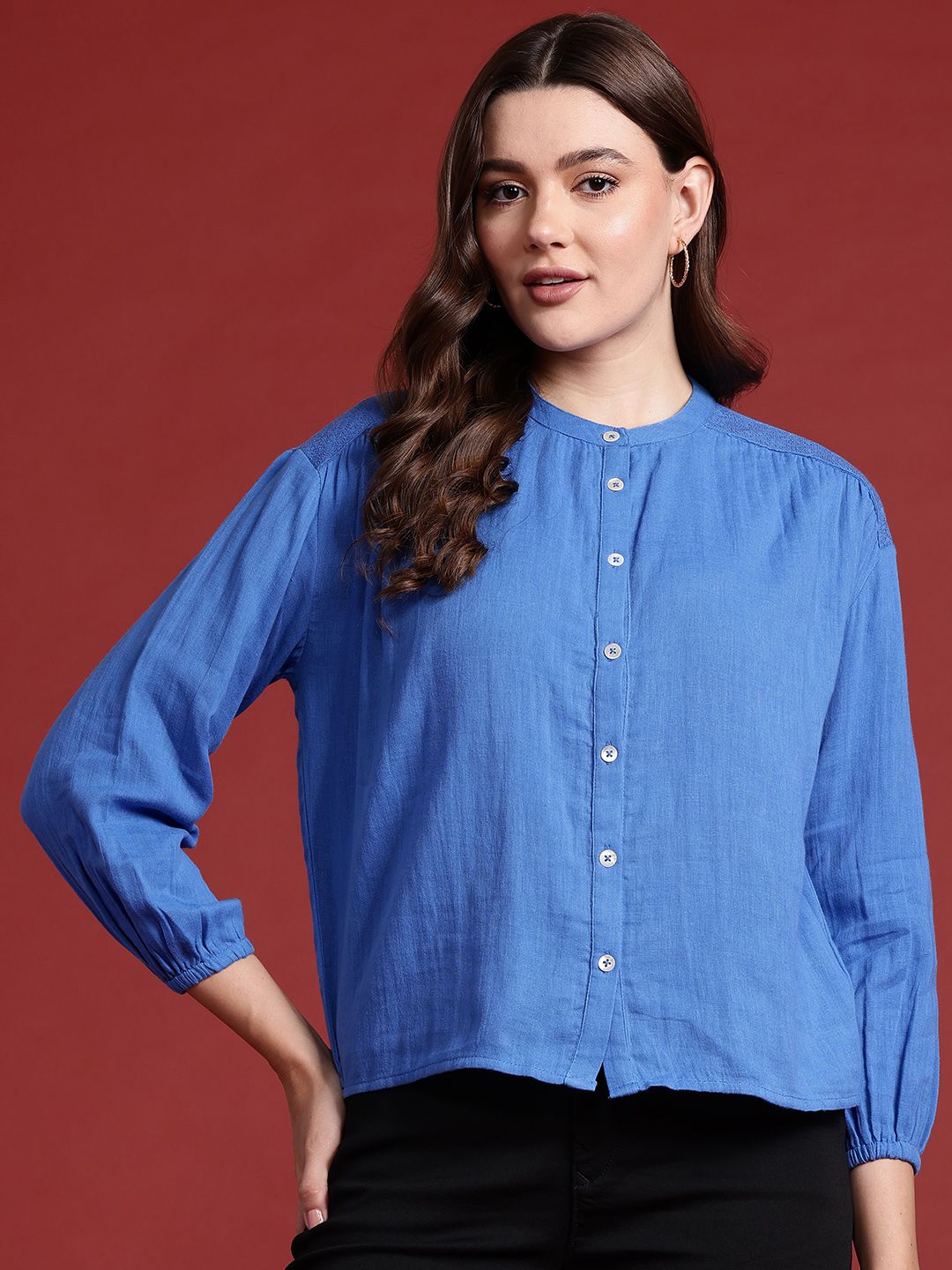 all about you Women Opaque Casual Shirt
