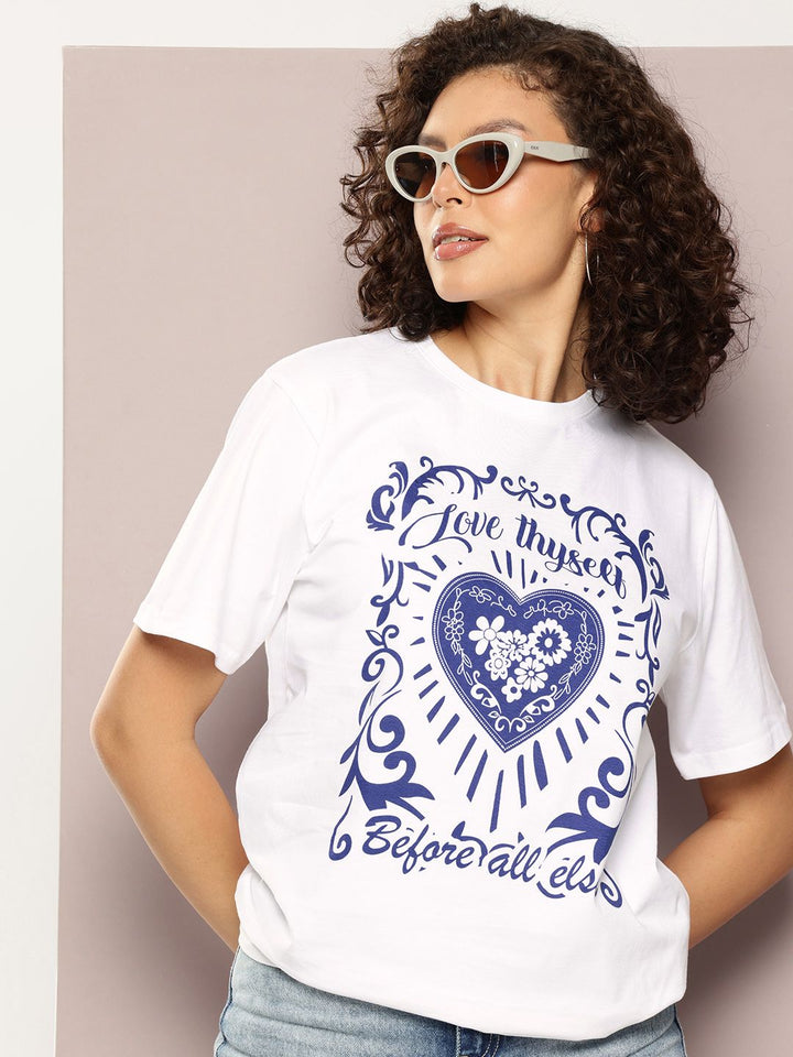 DILLINGER Typography Printed Pure Cotton Relaxed Fit T-shirt