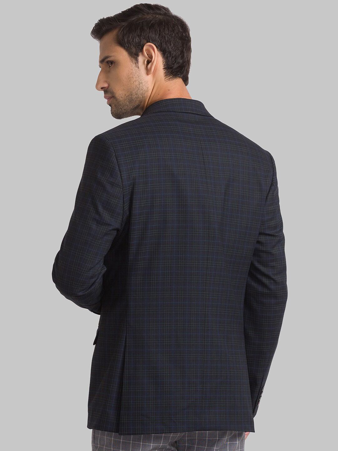 Raymond Men Checked Single Breasted Formal Blazers