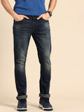 Being Human Men Slim Straight Fit Heavy Fade Stretchable Jeans