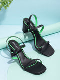 DressBerry Women Block Heel Sandals