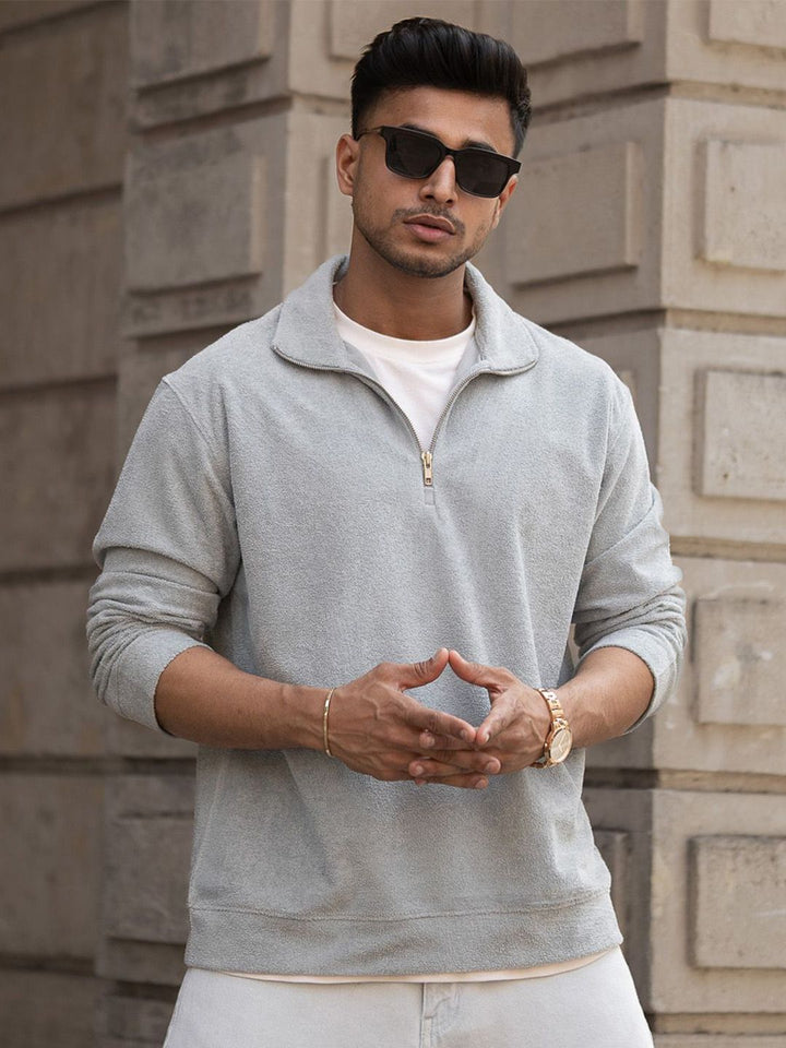 Powerlook Men Solid Polo Collar T-shirt