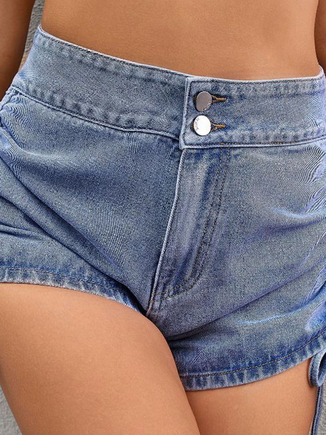 DressBerry Women Slim Fit Denim Shorts