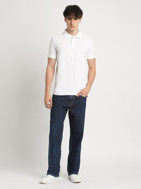 THE BEAR HOUSE Polo Collar Pure Cotton Slim Fit T-shirt