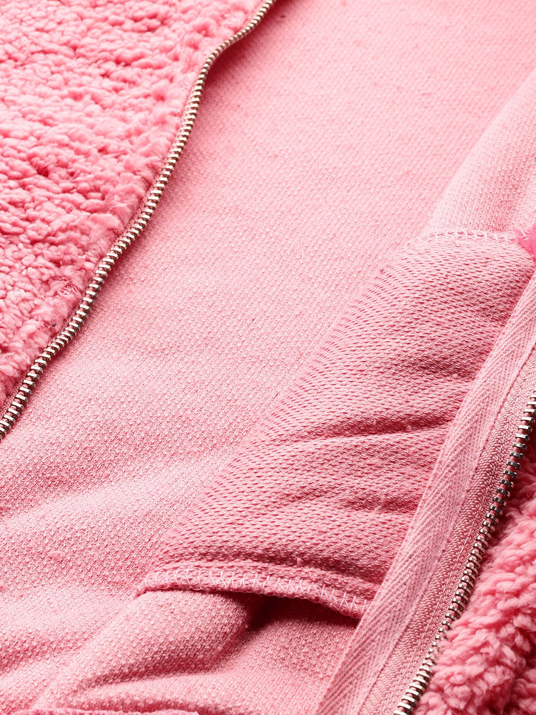 DressBerry Fleece Bomber Jacket