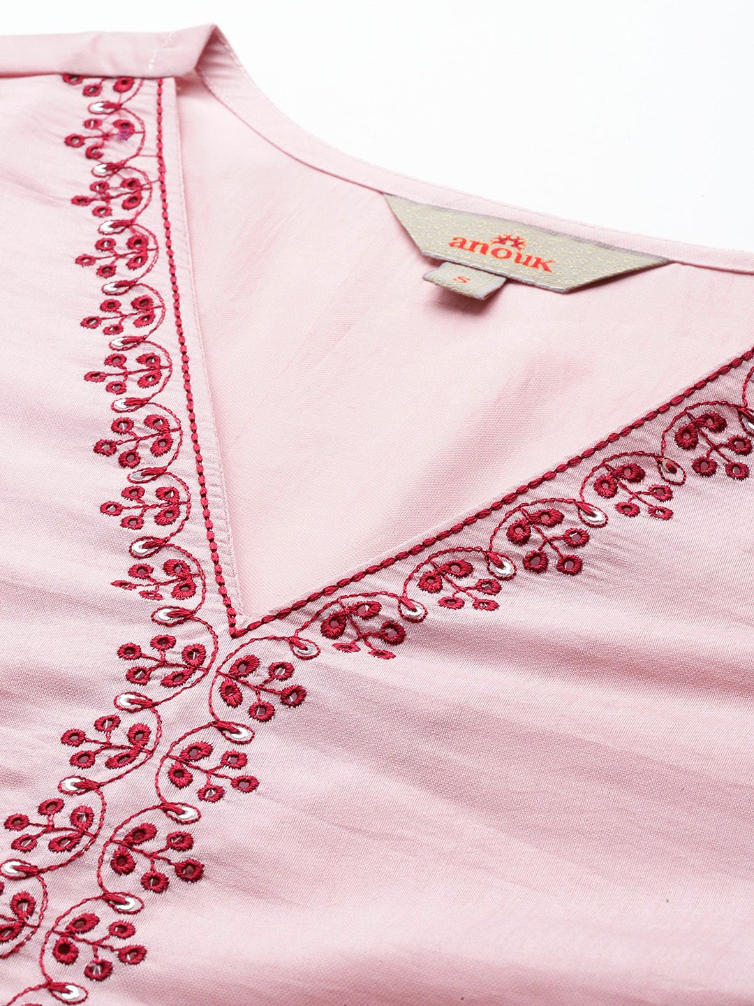 Anouk Floral Embroidered Kurta