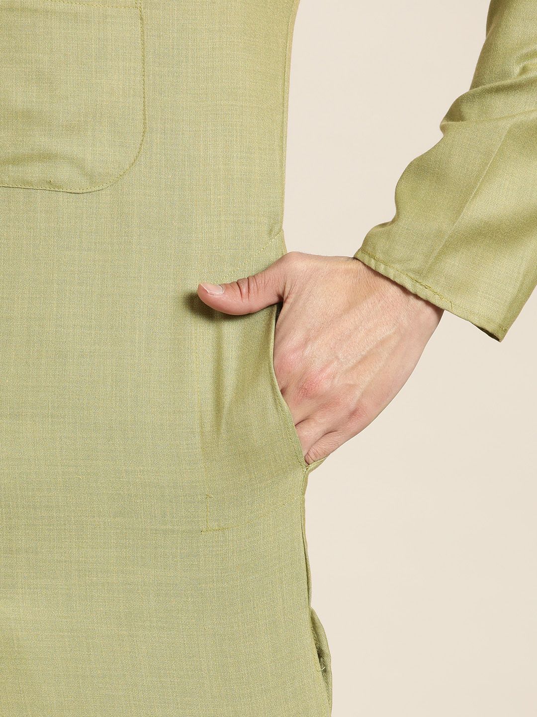 SOJANYA Kurta Hijau Lelaki
