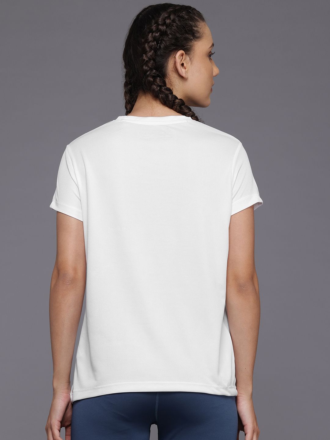 HRX by Hrithik Roshan Women Printed Rapid-Dry Running T-shirt