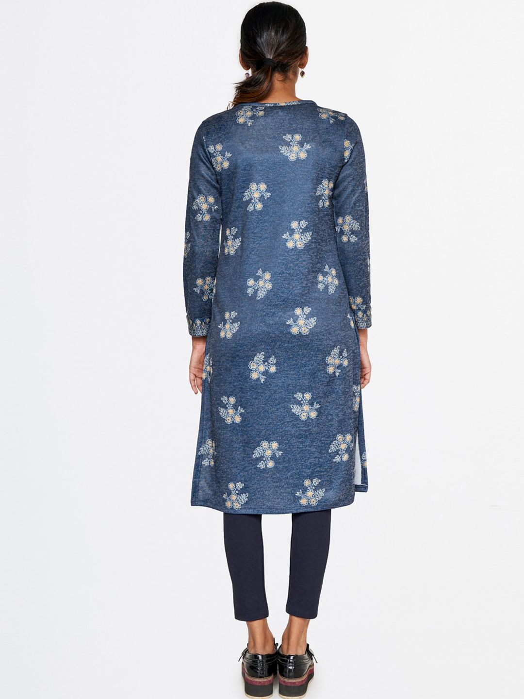 Global Desi Floral Printed Kurta