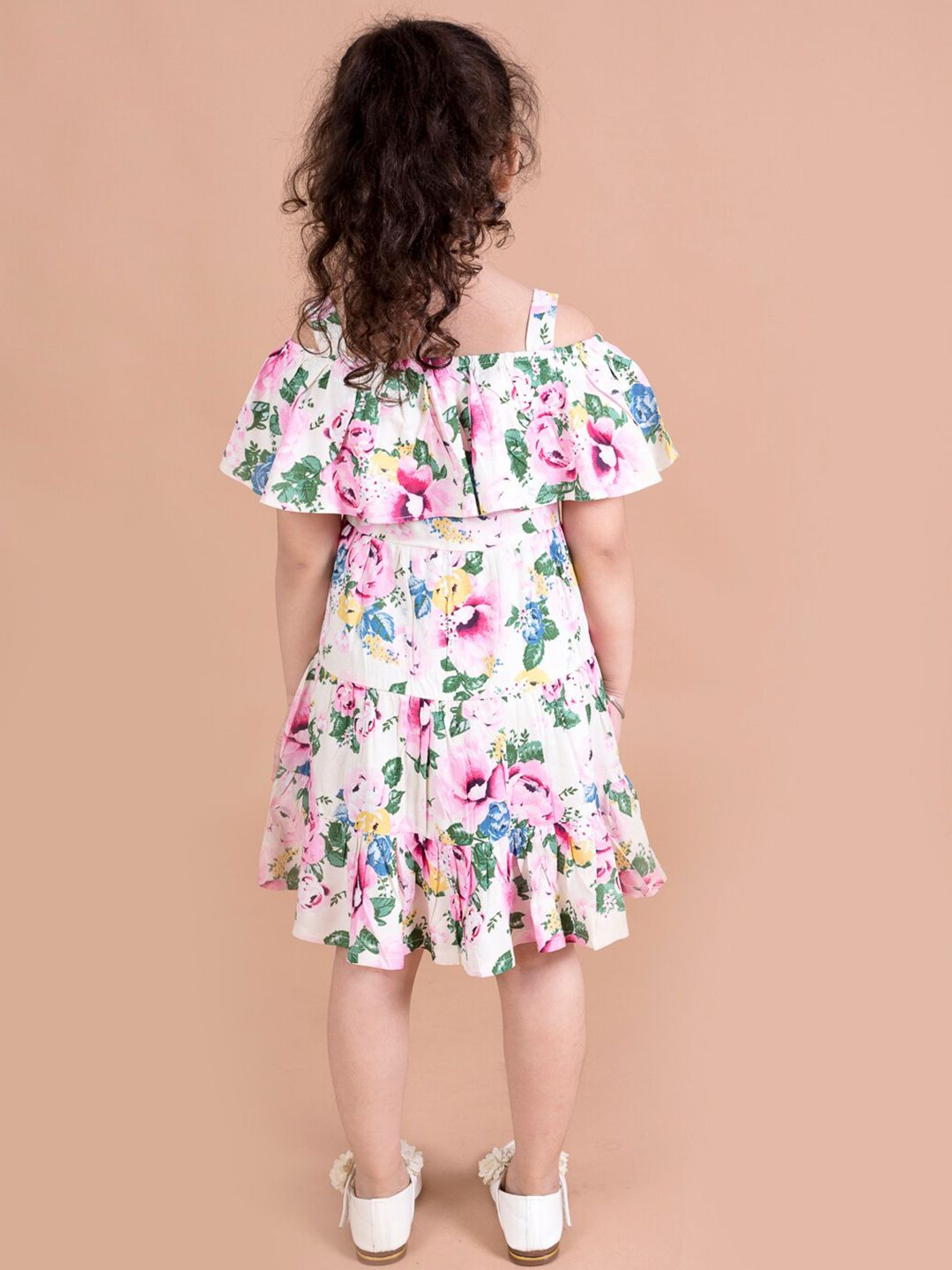 pspeaches Floral Printed  A-Line Dress