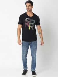 SPYKAR Men Blue Slim Fit Low-Rise Heavy Fade Jeans