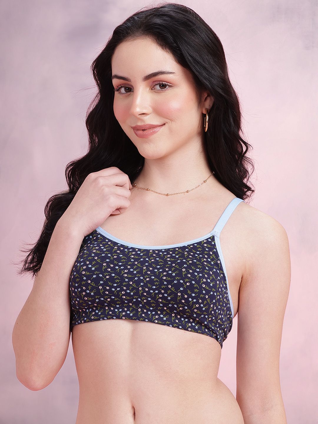 DressBerry Floral Full Coverage Lightly Padded Bra