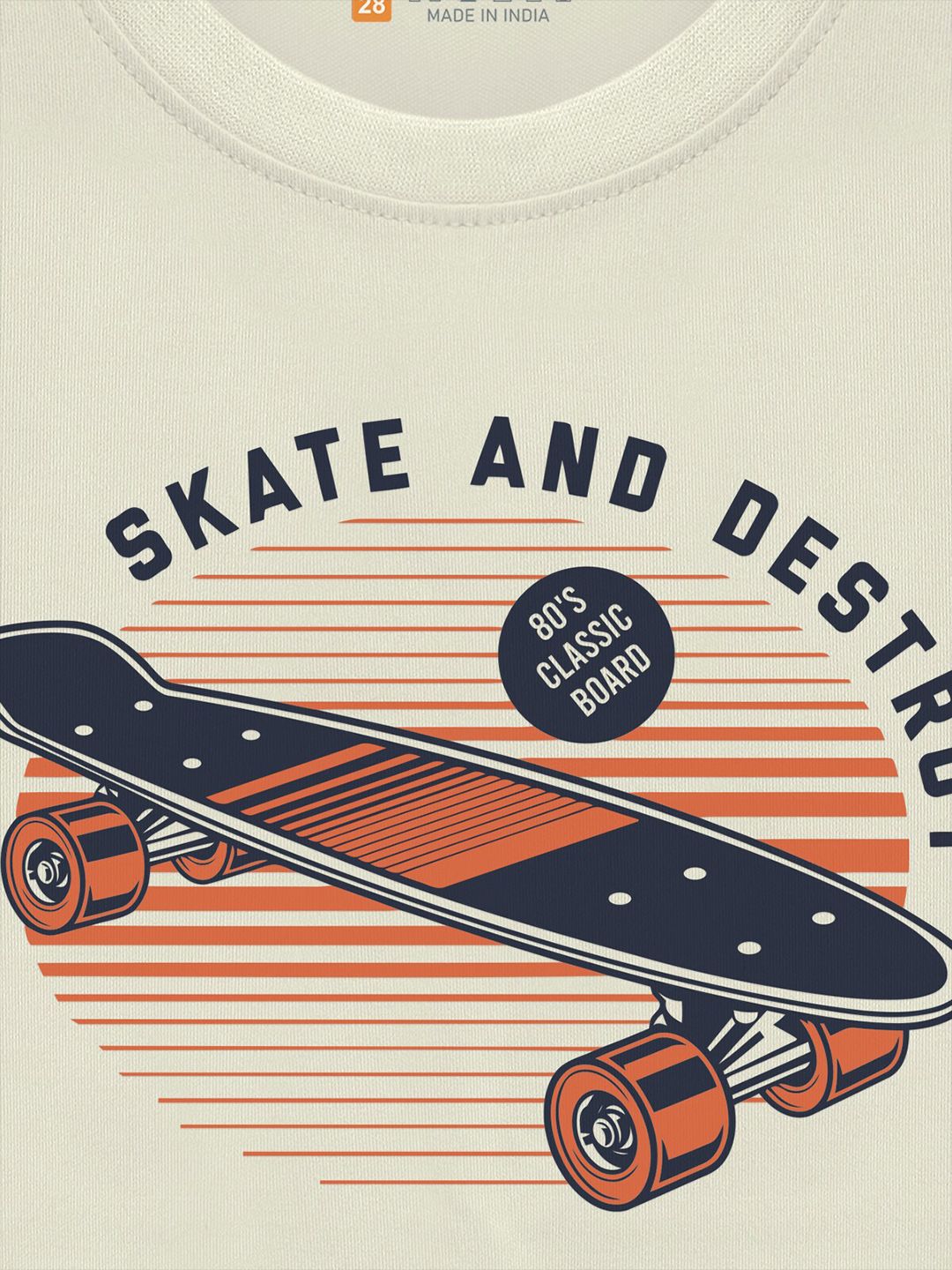 HELLCAT Boys Pack Of 5 Printed Cotton T-shirt