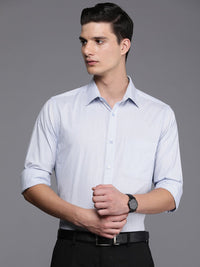 Raymond Slim Fit Striped Pure Cotton Formal Shirt
