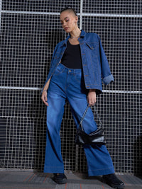 SASSAFRAS Black Scoop Neck Tank Top