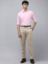 Park Avenue Self Design Slim Fit Textured Formal Shirt