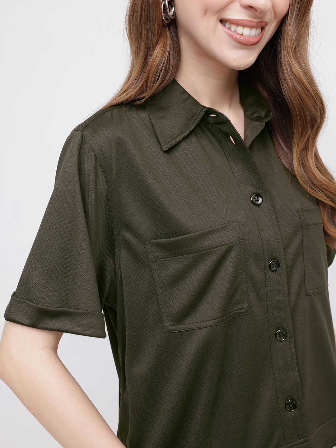 DressBerry Hemline Hero High-Low Pocket Play Shirt