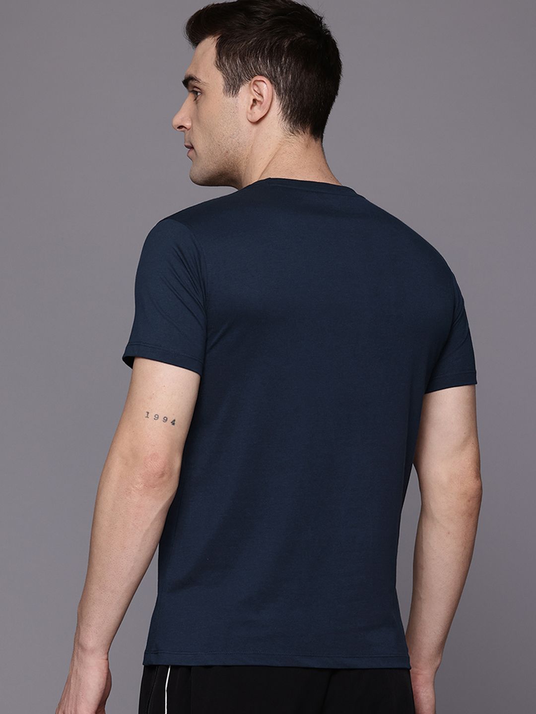 HRX by Hrithik Roshan Typography Print Training T-shirt