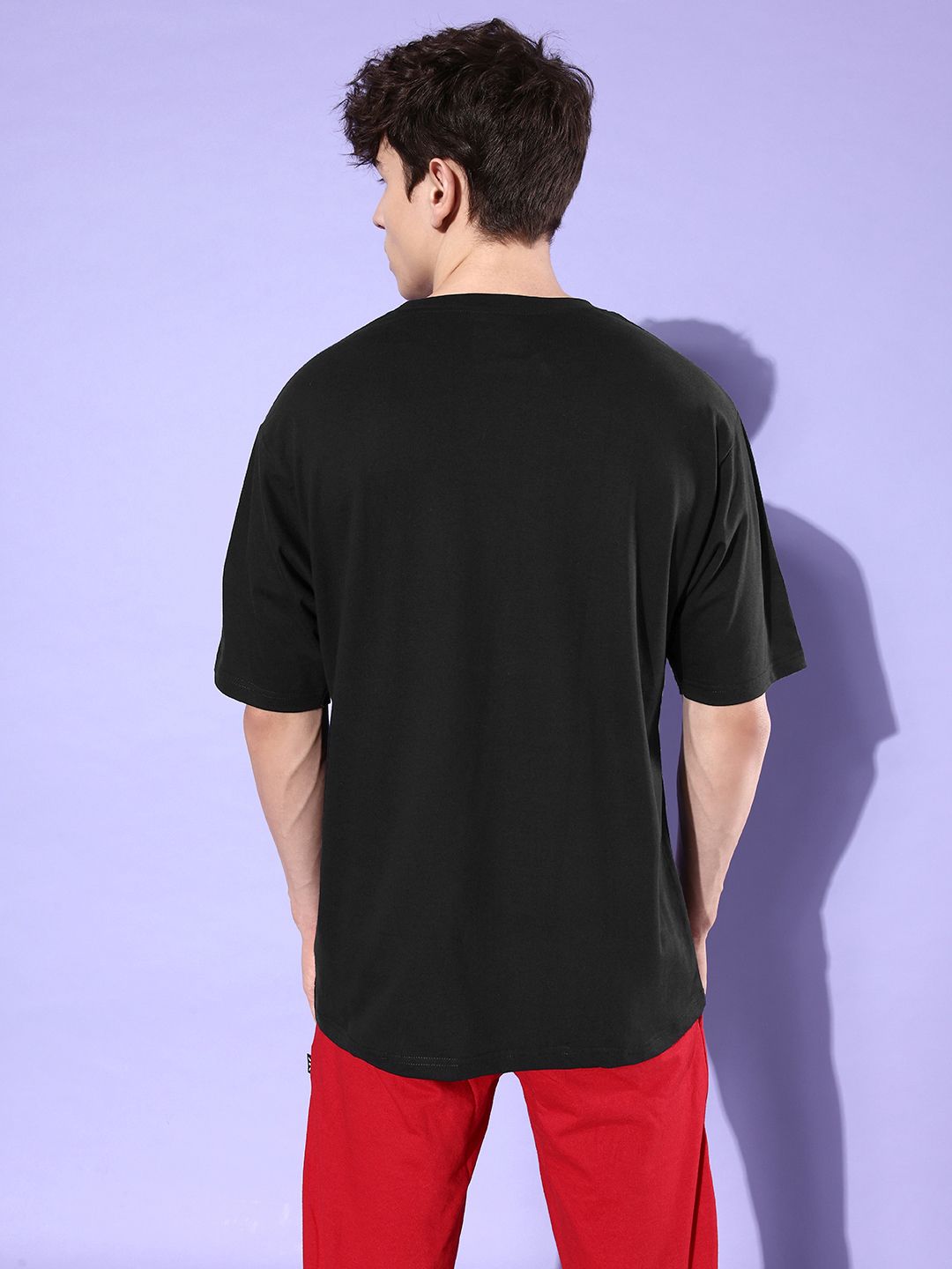 DILLINGER Printed Pure Cotton Oversized T-shirt