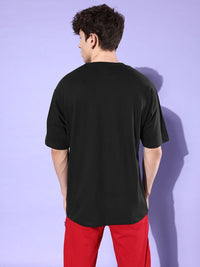 DILLINGER Printed Pure Cotton Oversized T-shirt