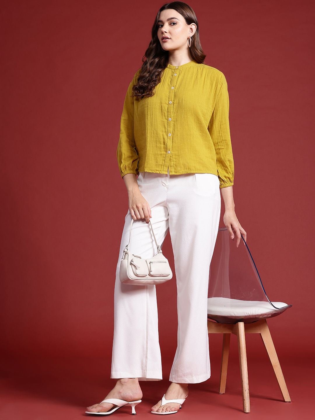 all about you Women Opaque Casual Shirt