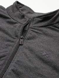 HRX by Hrithik Roshan Brand Logo Detail Lifestyle Zip-Up Tracksuit