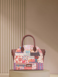 ZOUK Women Ethnic Motifs Printed Swagger Handheld Bag
