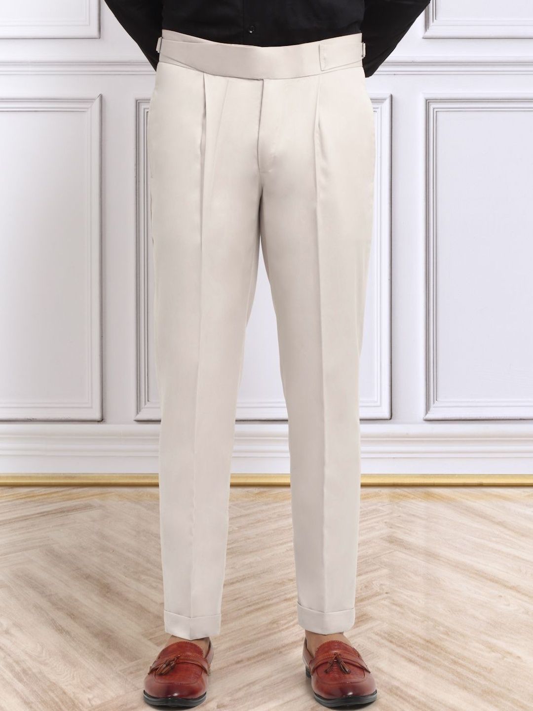 Moda Rapido Men Slim Fit Easy Wash Trousers
