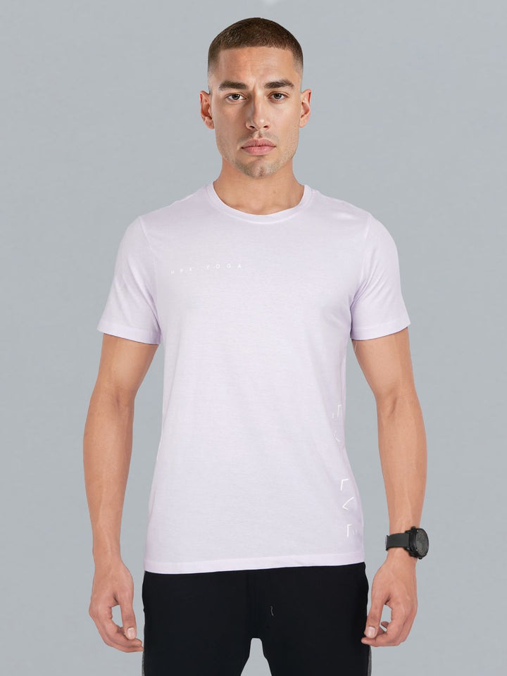 HRX by Hrithik Roshan Men Relaxed Fit Pure Cotton Yoga T-shirt