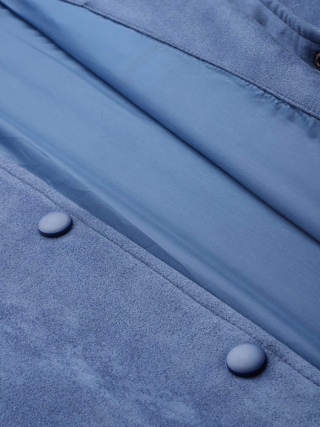 DressBerry Embroidered Suede Varsity Jacket