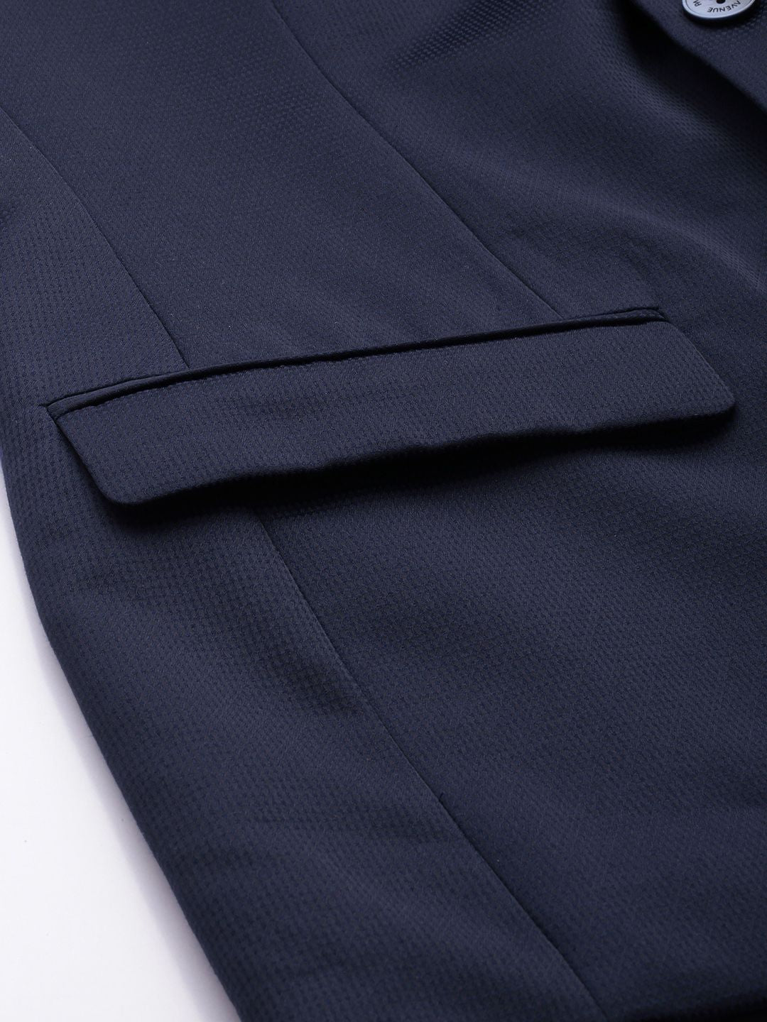 Park Avenue Self Design Single Breasted Super Slim Fit 2-Peice Suit