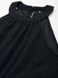 DressBerry Dobby A-Line Midi Dress