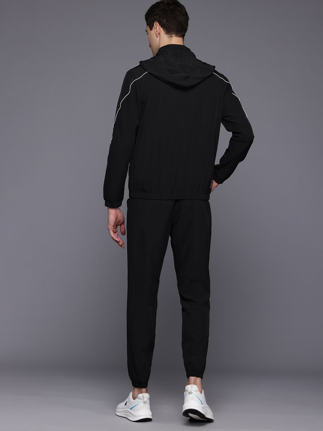 HRX by Hrithik Roshan Rapid-Dry Hooded Training Tracksuit