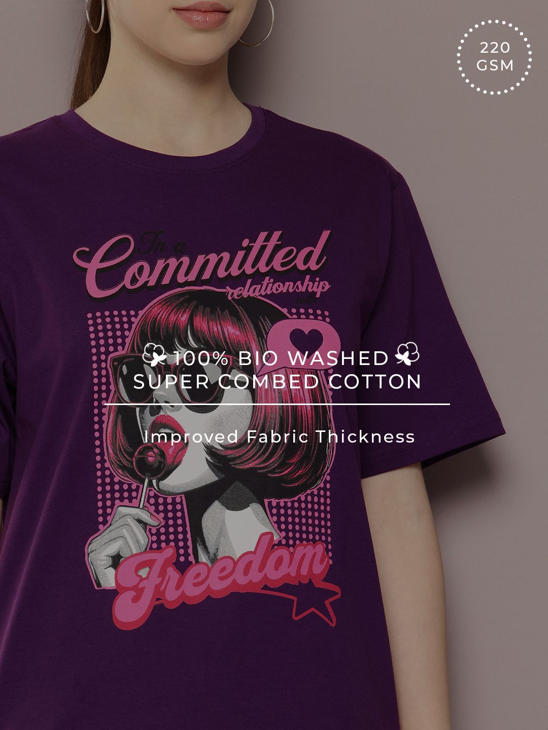 DILLINGER Women Printed Oversized T-shirt