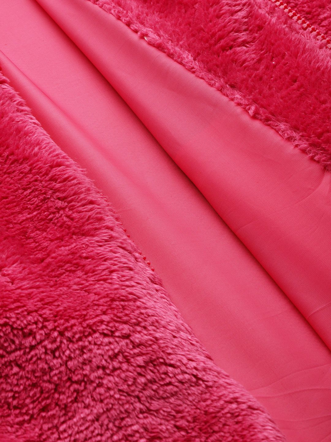 DressBerry Women Faux Fur Hooded Tailored Jacket