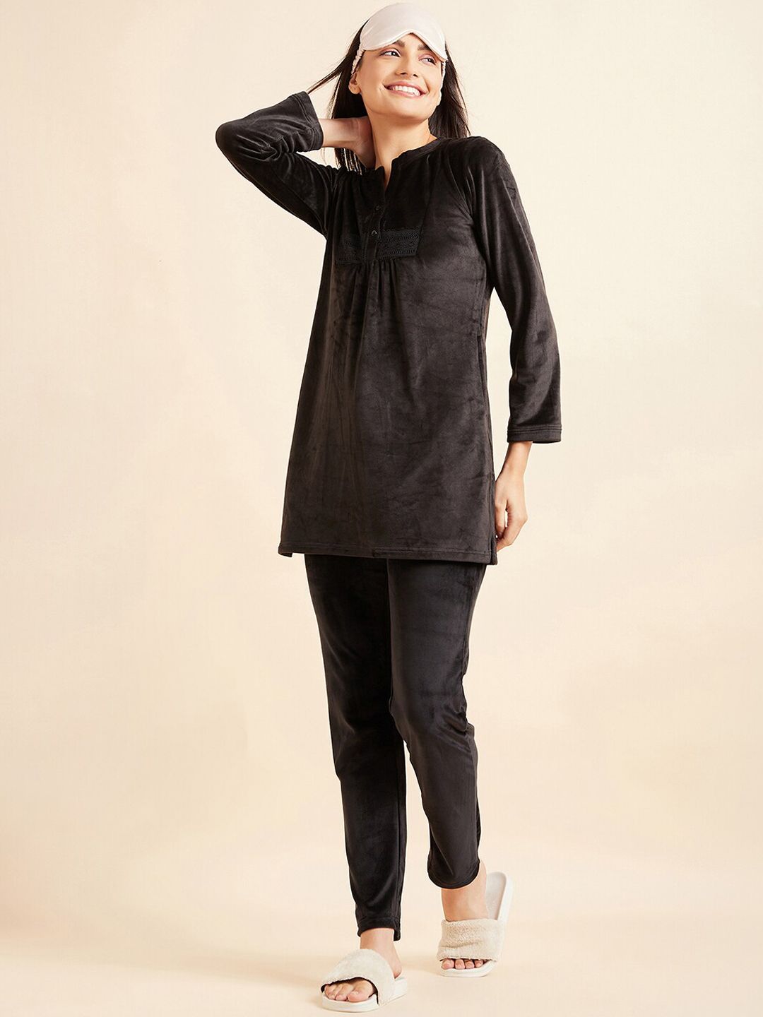 Sweet Dreams Longline Top With Pyjamas
