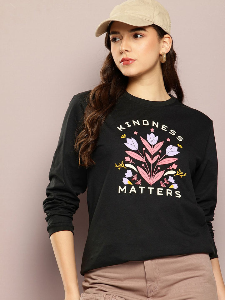 DILLINGER Printed Drop-Shoulder Sleeves Oversized Pure Cotton T-shirt