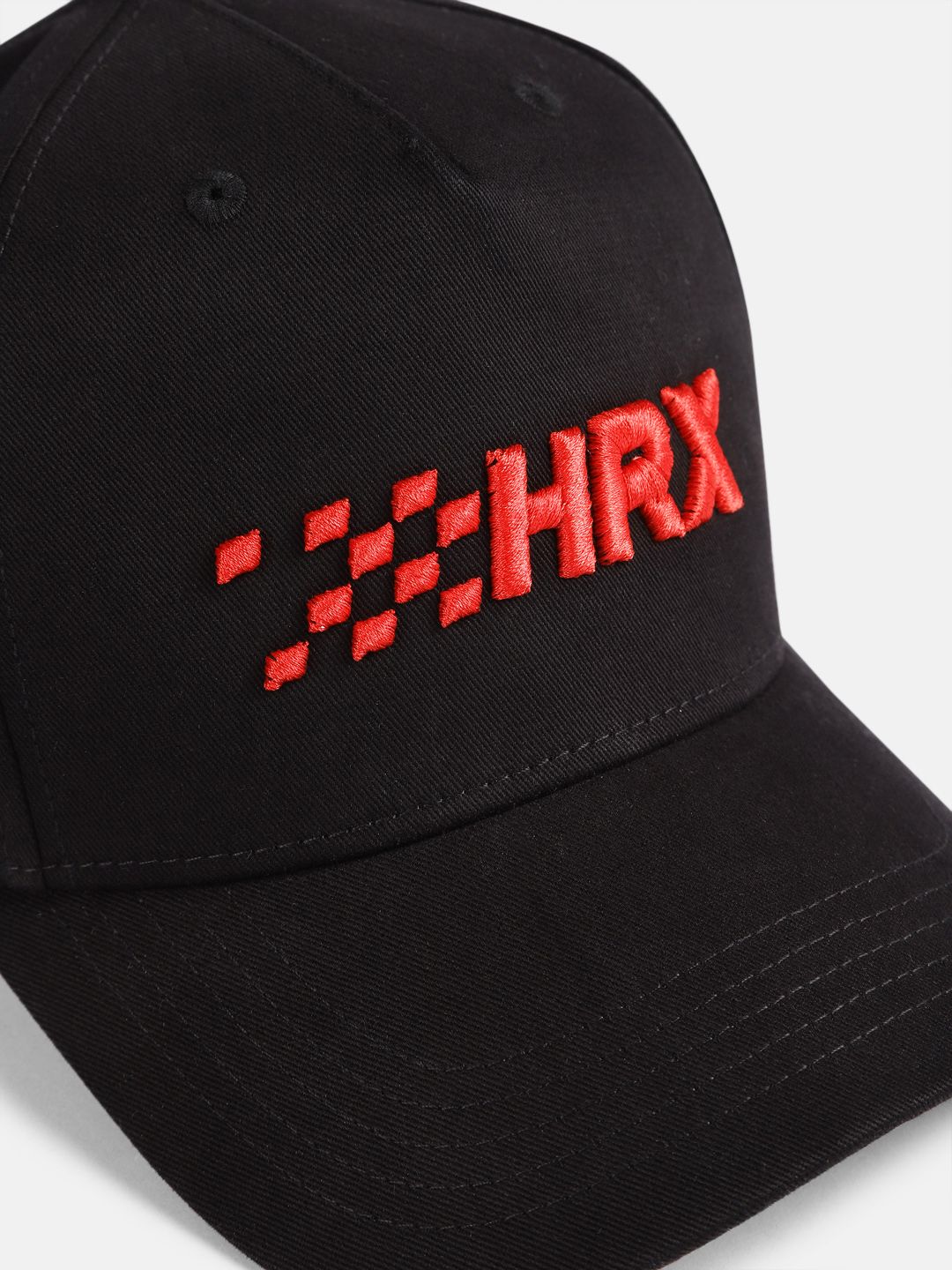 HRX by Hrithik Roshan Men Brand Logo Embroidered Pure Cotton Baseball Cap