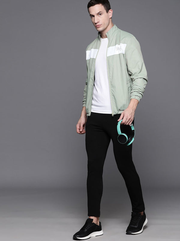 HRX by Hrithik Roshan Striped Lifestyle Bomber Jacket