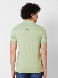 SPYKAR Polo Collar Cotton Slim Fit T-shirt
