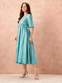 all about you Empire Midi Ethnic Dress