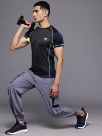 HRX by Hrithik Roshan Colourblocked Lifestyle T-shirt