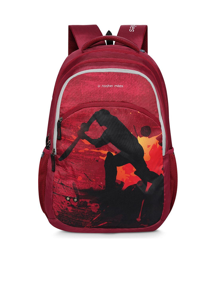 Nasher Miles Unisex Graphic Water Resistant Backpack