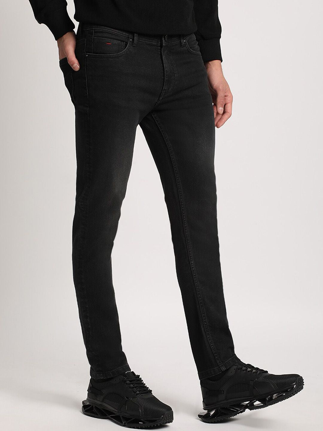 THE BEAR HOUSE Men Skinny Fit Clean Look Stretchable Jeans