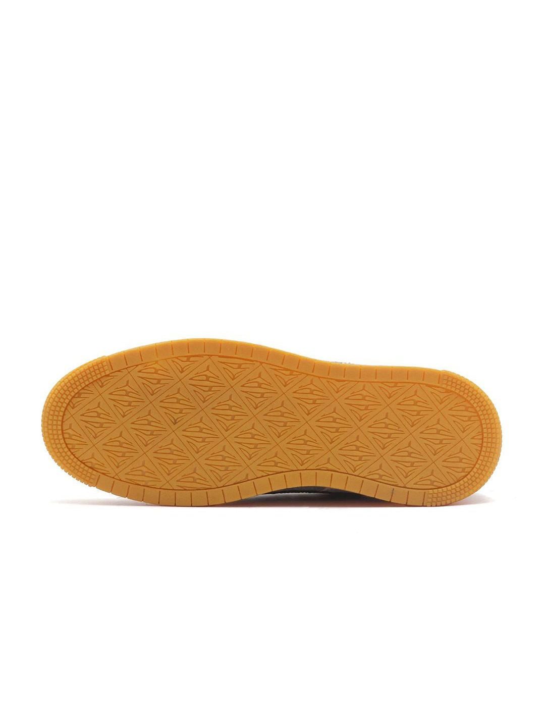 RARE RABBIT Men Perforations Suede Sneakers